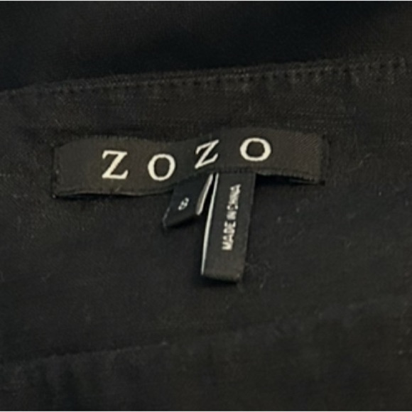 ZOZO linen blend A Line skirt - Picture 5 of 5